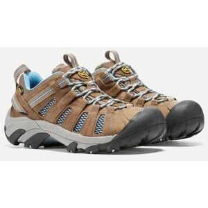Keen Women's Tan and Blue Athletic Shoes
